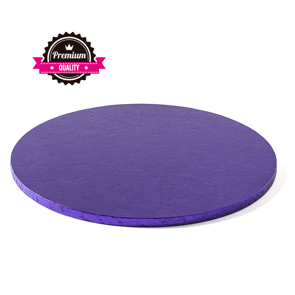 Platou Tort Rotund Violet, Ø 40 x H 1.2 cm [1]