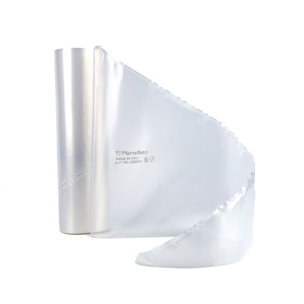 Posuri Unica Folosinta Transparent 55 cm, 80 Microni, Rola 100 Buc [2]
