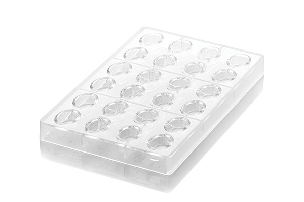 Kit Matrita Policarbonat + silicon, 24 cavitati, 2.3 x 3.3 x H 1.5 cm, 8.5 ml (CH014) [5]
