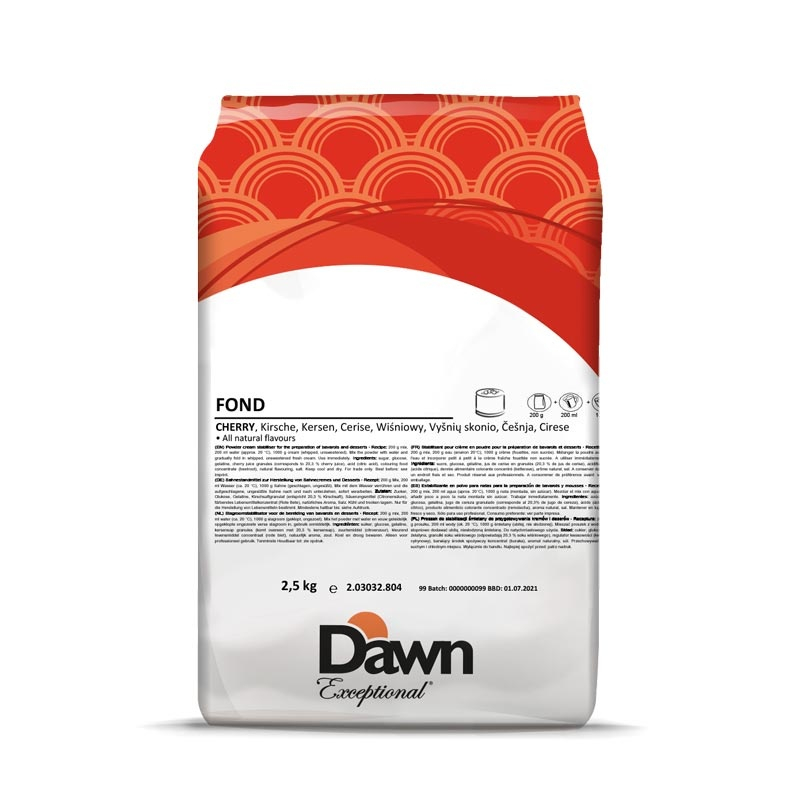 Premix Aroma de Cirese - Mousse, Bavareze, Semifreddo, Fond Dawn, 2.5 kg [1]