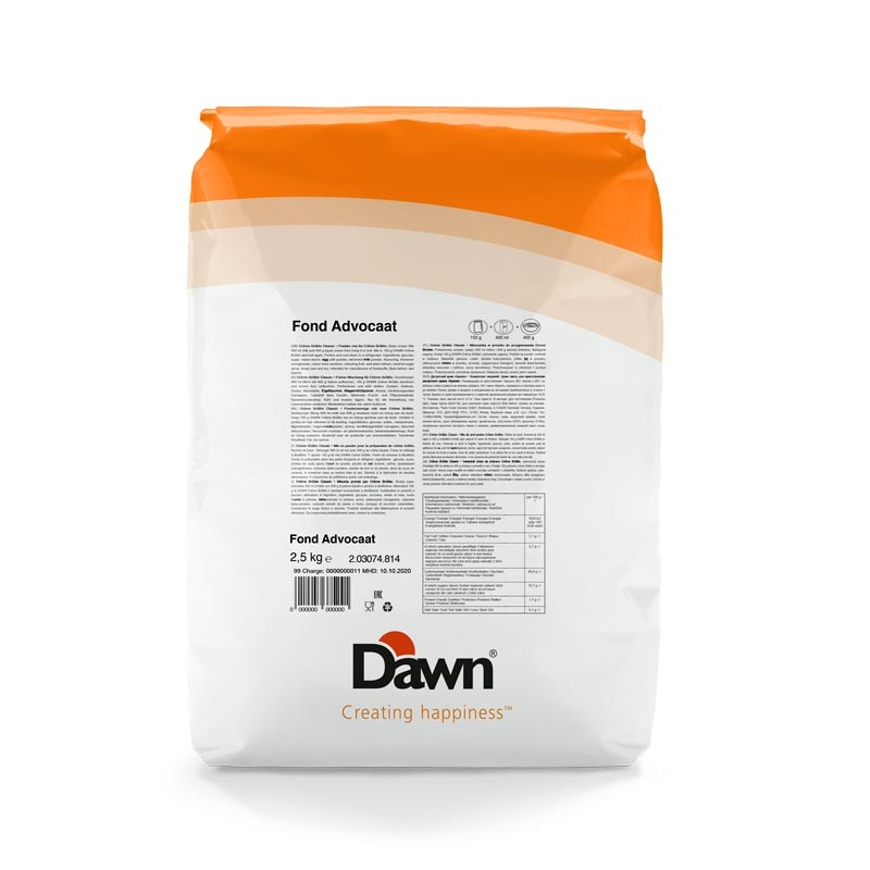 Premix Aroma de Lichior de Ou - Mousse, Bavareze, Semifreddo, Fond Dawn, 2.5 kg [1]