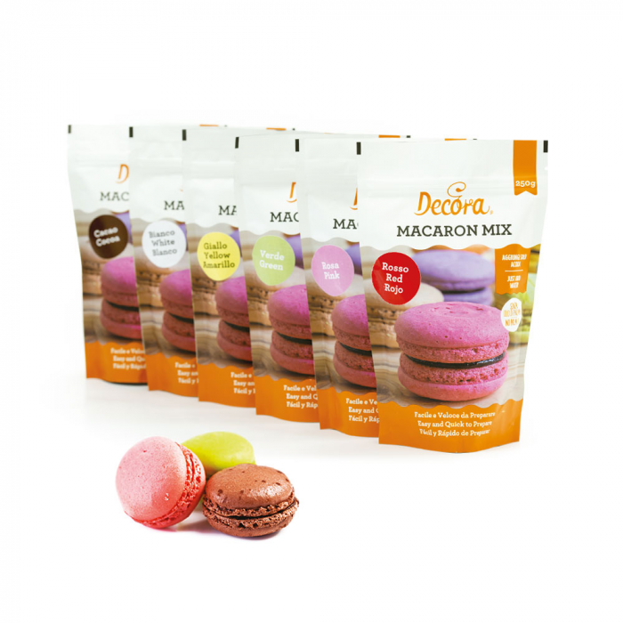 Premix Macarons Rosu 250 gr [2]