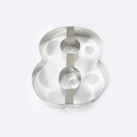 Rama Inox Cifra 8, 20x16xH4 cm [1]
