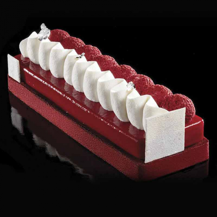 Rama Inox Dreptunghiulara Colturi Rotunjite 6x18xH2cm [2]