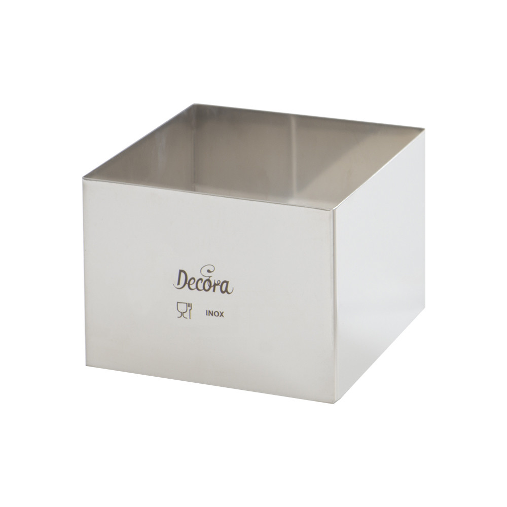 Rama Inox Patrata 18 x 18 x H 6 cm [1]