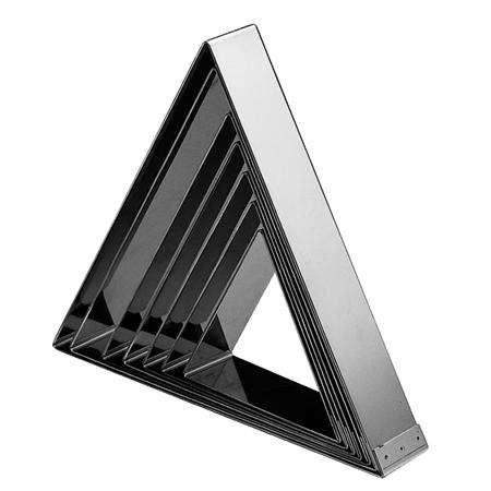 Rama Inox Triunghi 22x25xH5 cm [1]