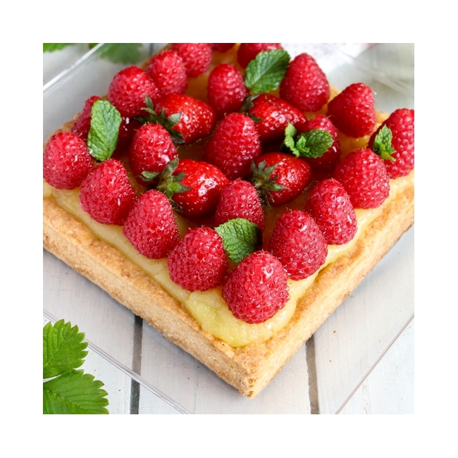 Rama Microforata Tarte Patrate Colturi Drepte, 15x15xH2 cm [2]