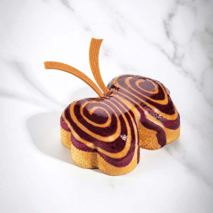 Rama Microforata Tarte Viennoiserie by Johan Martin Fluture 10.9 x 8.2 x H 4.5 cm [3]