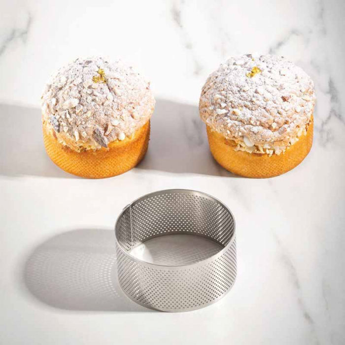 Rama Microforata Tarte Viennoiserie by Johan Martin Rotund Ø 9 x H 4.5 cm [2]