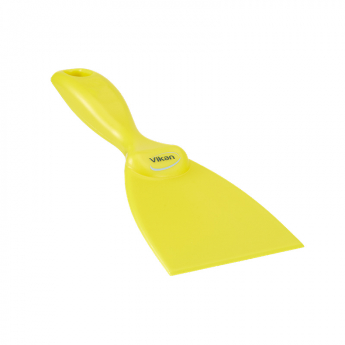 Rascheta cu Maner Material Plastic Rigid Galben, 7.5 x H 21 cm [2]