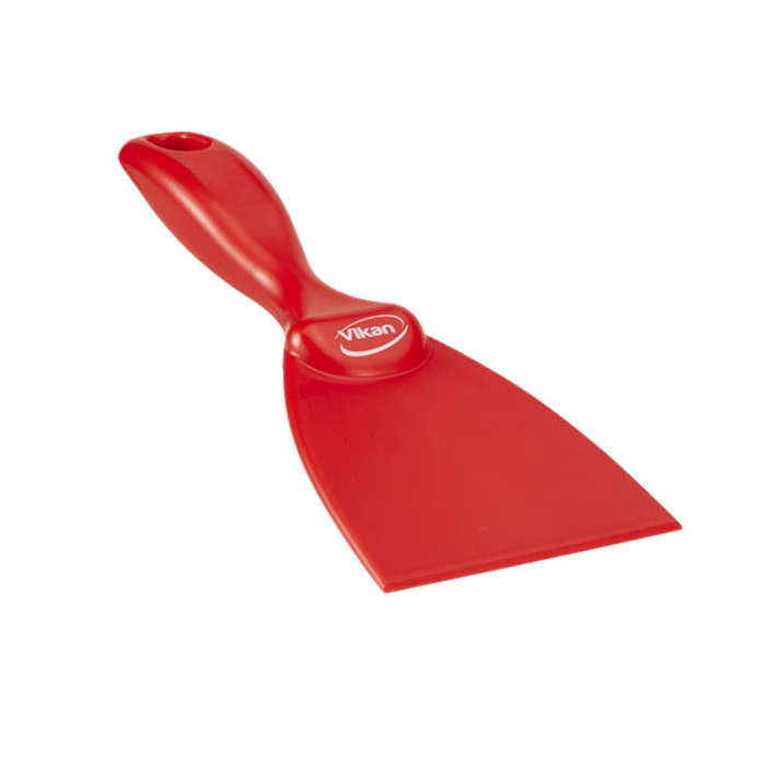 Rascheta cu Maner Material Plastic Rigid Rosu, 7.5 x H 21 cm [2]