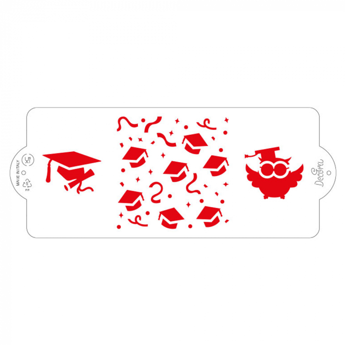 Sablon Plastic Lateral Decor Laureat, 25 x 10 cm [4]