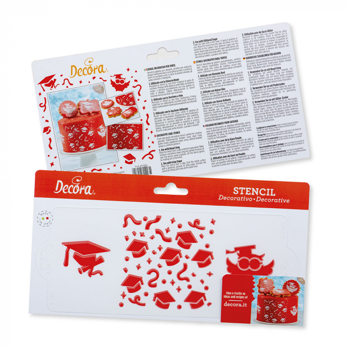 Sablon Plastic Lateral Decor Laureat, 25 x 10 cm [3]