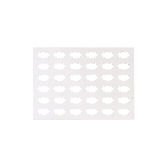 Sablon Silicon Frunza Craciun - 36 decoruri 4 x 2.2 x H 0.2 cm, 1.2 ml [3]
