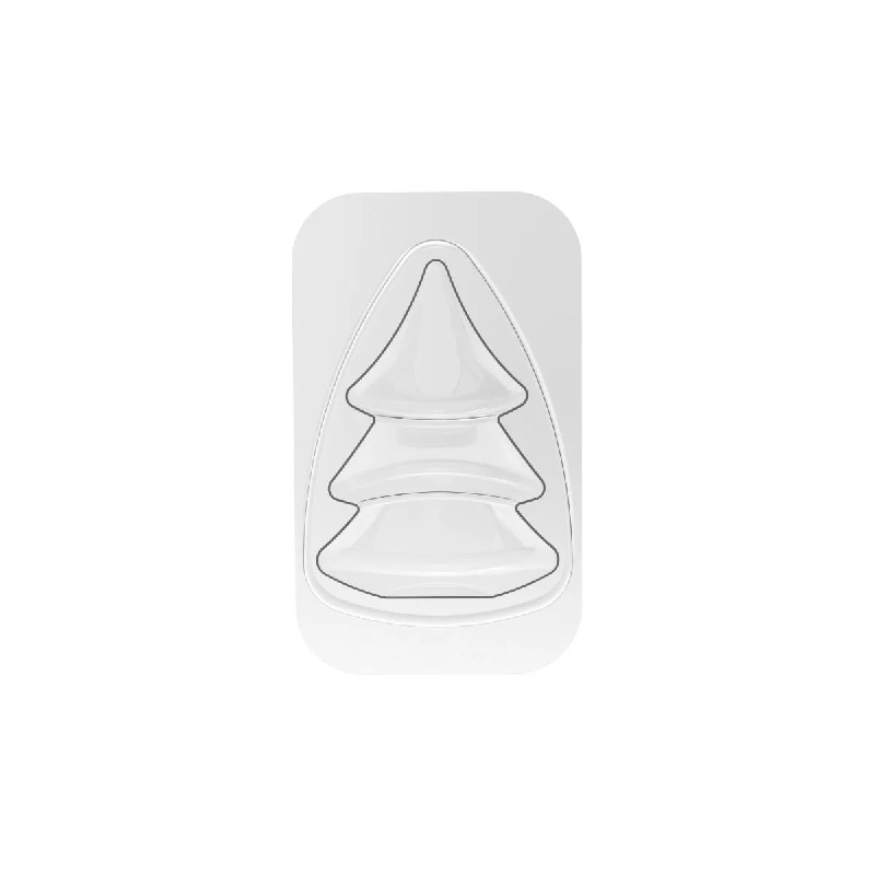 Set 2 Matrite Plastic Ciocolata Brad Craciun 3D Ø 10 x H 16 cm [3]
