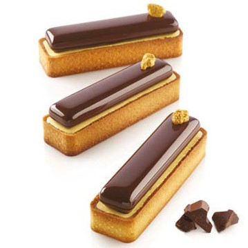 Set Tarte 12 x 3.5 cm, 6 Rame Microforate + Forma Silicon 6 cavitati [2]