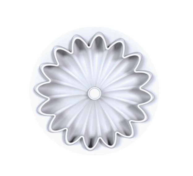 Set Tarte 3D Bloom Flower Ø17.3 x H 2 cm + Rama Microforata Ø 18 x H 2.2 cm [3]