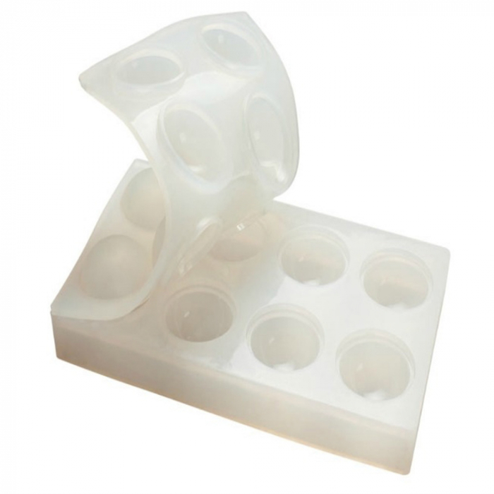 Sfere 3D Ø 5.5 cm - Matrita dubla silicon, 8 cavitati [2]