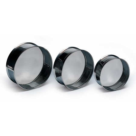Sita Inox cu Retea ganulatie 0.50 mm, Ø 24 x H 10 cm [2]