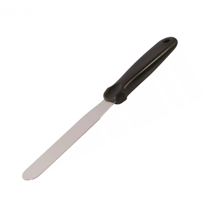 Spatula Nivelare Dreapta din Inox cu Maner Plastic, Lama L 10 x 3.2 cm [1]