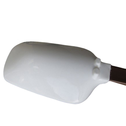 Paleta - Spatula Tip Lingura din Silicon cu Maner Plastic Rigid, Temp. Max. 220 ⁰C, L 27 cm [2]