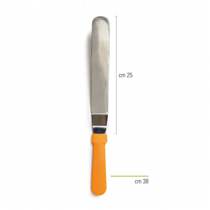 Spatula Nivelare Unghiulara din Inox, Lama L 25 x 3.6 cm [2]