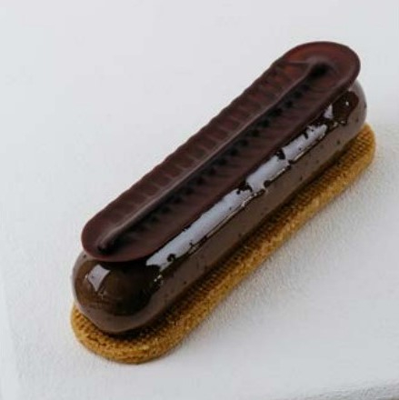 Spatule Inox Decor Ciocolata - Ecler model, 12x2.5 cm, 6 tije [2]