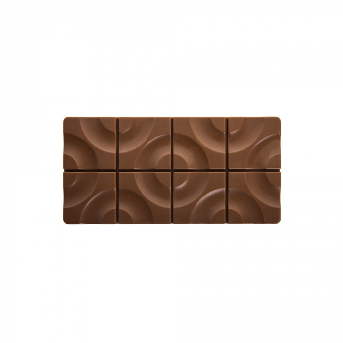Tablete Ciocolata 15.4 x 7.7 x H 0.8 cm - Matrita policarbonat Target, 3 cavitati [2]