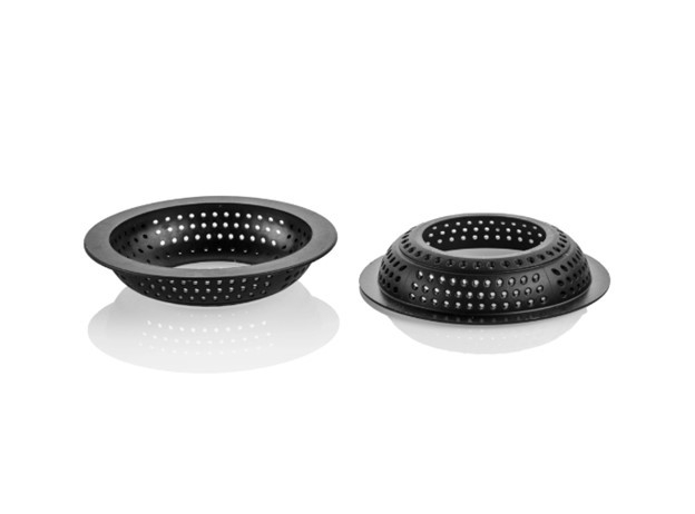 Tarte 3D Rotunde Margini Ovale Ø8xh2cm - Rame Termoplastic Microforate, Set 6 buc [2]