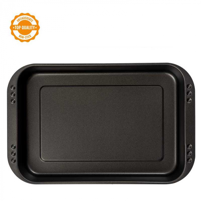 Tava Coacere Dreptunghiulara 41 x 26.5 x H 6 cm, Aluminiu Antiaderent [2]