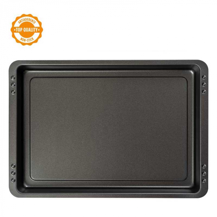 Tava Coacere Dreptunghiulara 42 x 29 x H 4 cm, Aluminiu Antiaderent [2]