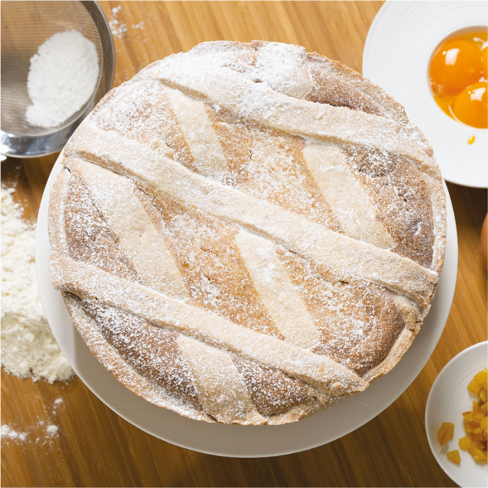 Tava cu Margini Evazate pentru Placinta / Prajitura, Ø 22 x H 4 cm, Tabla Cositorita [2]