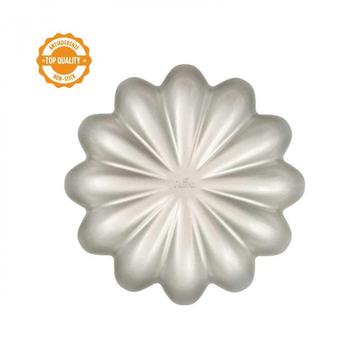 Tava Floare Decorata Ø 24 x H 6 cm, Otel Antiaderent [2]