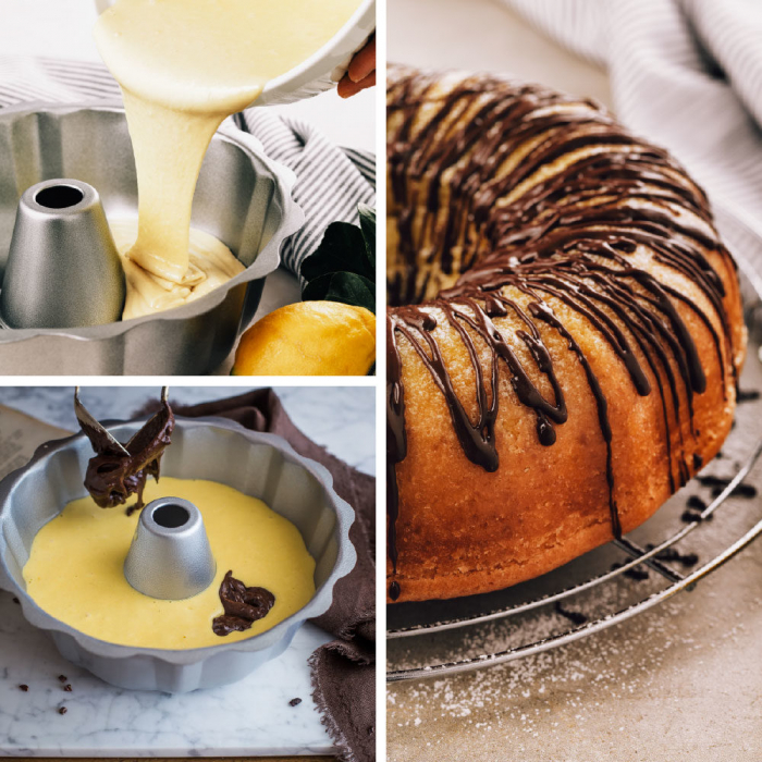 Forma Coacere Bundt Ø 27 x H 8.5 cm, Otel Antiaderent [2]