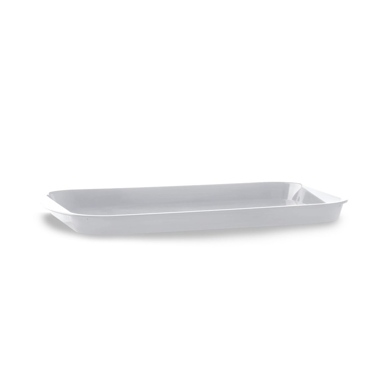 Tavita Margini Drepte, Plexiglas Alb, 35.5 x 25.5 cm [2]
