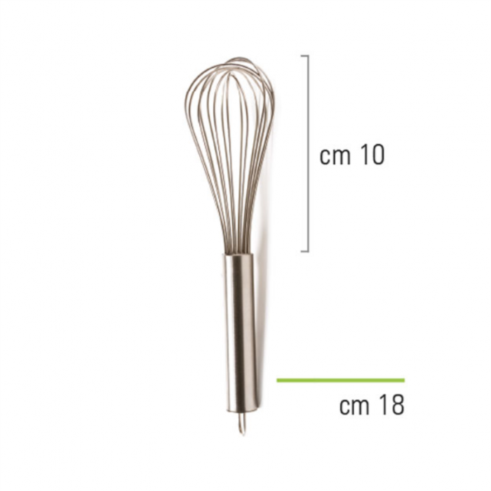 Tel Integal din Inox cu 10 Spire Subtiri si Agatator, L 18 cm [2]