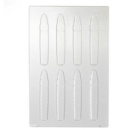 Trabuc 3D - Kit Matrite Plastic 8 Subiecte Ciocolata [3]