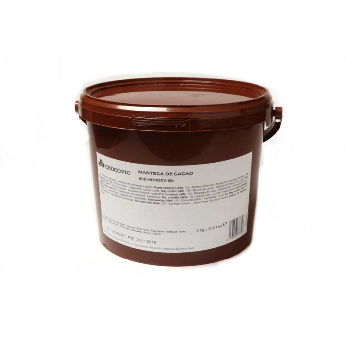 Unt de Cacao dropsuri, 3 Kg, Chocovic [3]