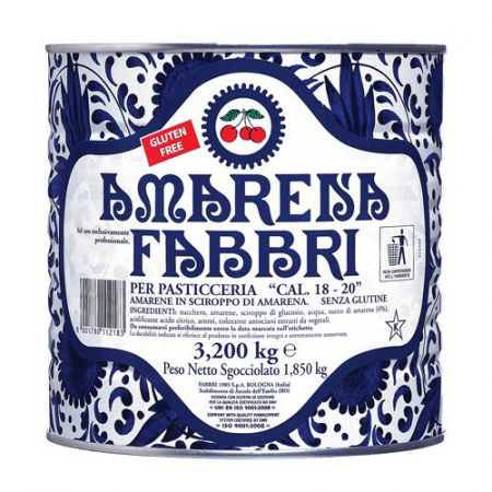 Flori, Fructe deshidratate, Liofilizate - Amarena Cirese in Sirop Fabbri