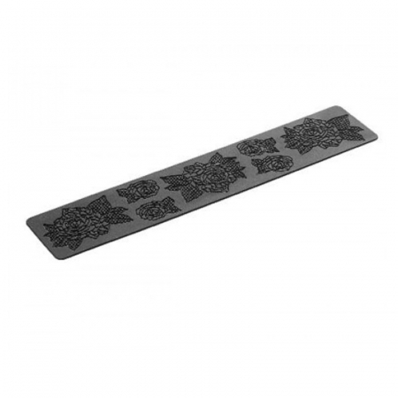 Mulaje Decor Dantela - Banda Silicon Dantela Trandafiri 40 x 8 x H 0.18 cm