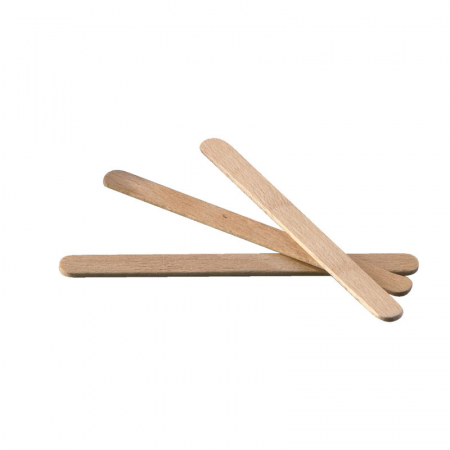 Ustensile Inghetata, Gelaterie - Bastonase Lemn MiniDesert/Inghetata pe bat, 8x2xH72 mm, Set 500 Buc