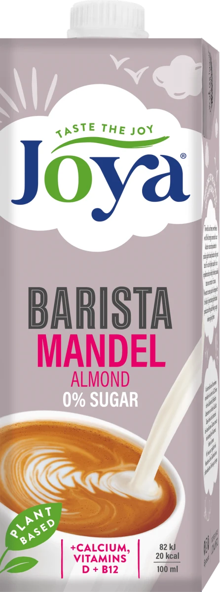 Bacanie - Bautura din Migdale fara zahar, cu vitamina D si B12, Barista Mandel, 1L, Joya