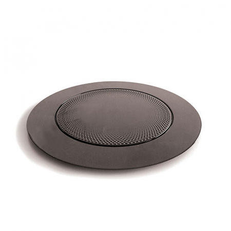 Accesorii Candy Bar, Bufet, Catering - Baza Plastic Prezentare Torturi, Model Rotund Negru Ø 16.5 x H 0.7 cm, Set 10 Buc