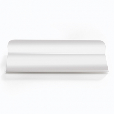 Accesorii Candy Bar, Bufet, Catering - Baze Dreptunghi Servire Monoportii, Plastic Reciclabil Alb, 6x14 cm, Set 100 Buc