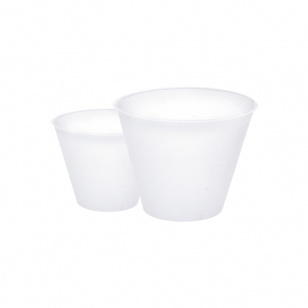 Matrite Oua Ciocolata - Baze Oua Ciocolata 250 g, Material Plastic Satinat, Ø10.4xH7.8 cm, Set 5 Buc