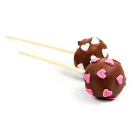 Betisoare LolliPops / CakePops, Hartie Termorezistenta, Ø 0.4 x L 15.2 cm, Set 25 Buc [4]
