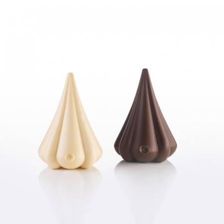 Ciocolaterie - Matrite, Ustensile - Brad Craciun Fluent 3D Ø 14 x H 20 cm, Set Matrite Plastic 2 Subiecte Ciocolata