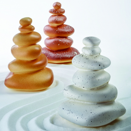 Ciocolaterie - Matrite, Ustensile - Brad Craciun Zen 3D, Ø16xh20 cm - Kit Matrite Plastic 2 Subiecte