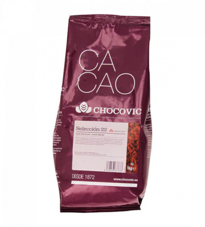 Cacao pudra Alcalinizata Seleccion 22, 20-22% grasime, Punga 1kg, Chocovic [2]