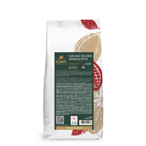 Cacao si Unt de Cacao - Cacao Pudra Alcalinizata 22-24%, Vanilinata iCAM